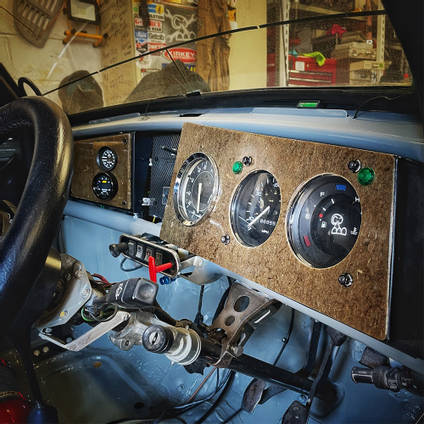 Natural Fibre Mini Dash Panel Parts by Mini Dob8y