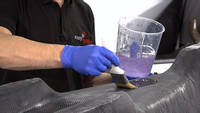 Applying the Coating Resin