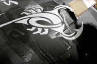 Brush Applying XCR Resin to eFoil by Bruce Creations Thumbnail