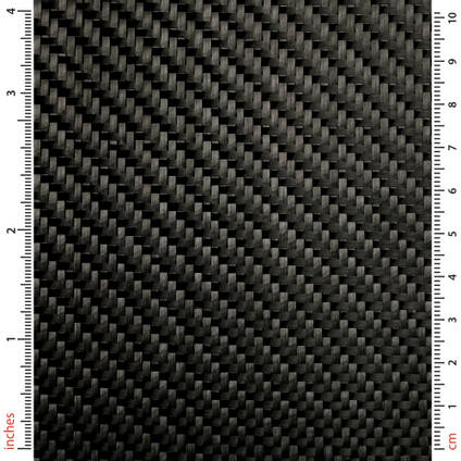 200g 2x2 Twill 3k Black Stuff Carbon Fibre Cloth