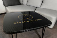 Carbon Allure Carbon Fibre Table from above Thumbnail