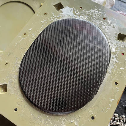 Carbon Fibre Handbag Trio Bag Base