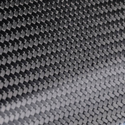 210g 2x2 Twill 3k Carbon Fibre Cloth Cured Laminate Sample