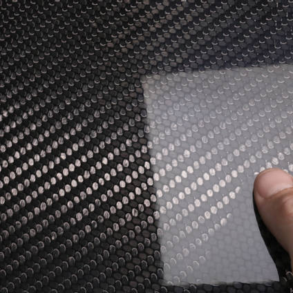 650g 2x2 Twill 12k Carbon Fibre Cloth Cured Laminate Sample