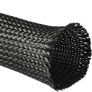125mm 430g 6k Heavyweight Braided Carbon Fibre Sleeve Thumbnail