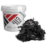 CT12 Carbon Fibre Chopped Tow Reinforcement (for Forged Carbon Fibre) 150g Thumbnail
