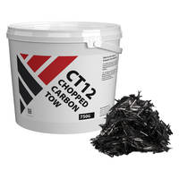 Virgin Carbon Fibre Chopped Tow (12mm) 750g Thumbnail