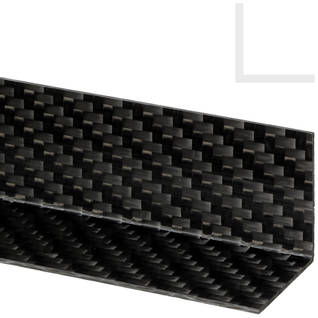 25 x 25mm Carbon Fibre Angle  Thumbnail