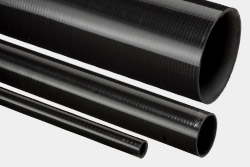 Plain Finish Roll Wrapped Carbon Fibre Tubes Thumbnail