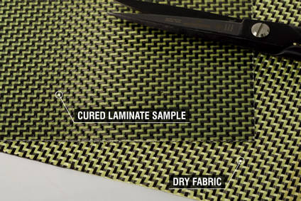 210g 2x2 Twill 3k Carbon Kevlar Cloth