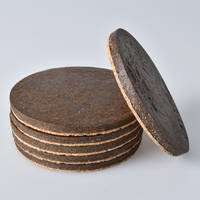 Coffee Bean Shell and Bio Resin Coasters Close Up by Buna BF Thumbnail