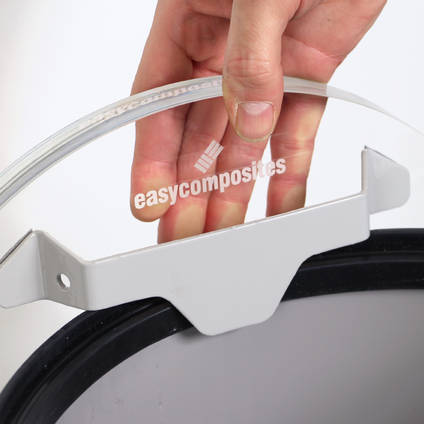 The Lid of the DC26 Degassing Chamber Conveniently Hooks onto the Body