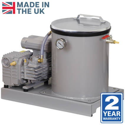 DC26-P Professional Vacuum Degassing System 26L