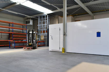 First of our Custom Built Viessmann Prepreg Freezers