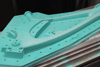 A CNC Machined Pattern for a Mountain Bike Frame Mould Thumbnail