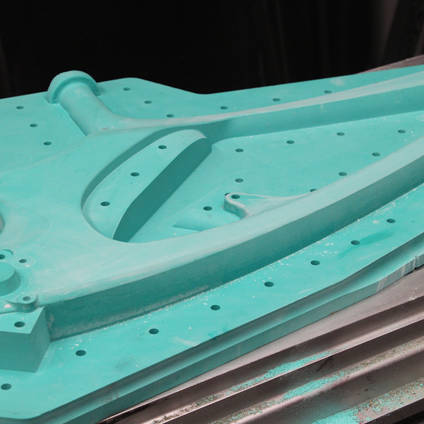 A CNC Machined Pattern for a Mountain Bike Frame Mould