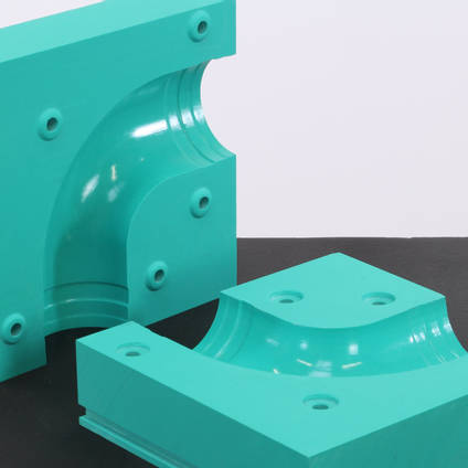 Prototype Elbow Tube Mould from EB700 Board