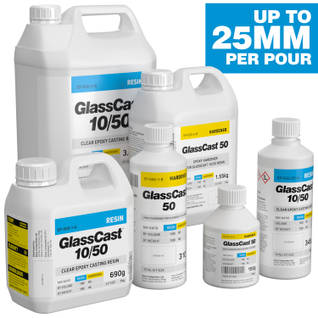 GlassCast 50 Clear Epoxy Casting Resin Thumbnail