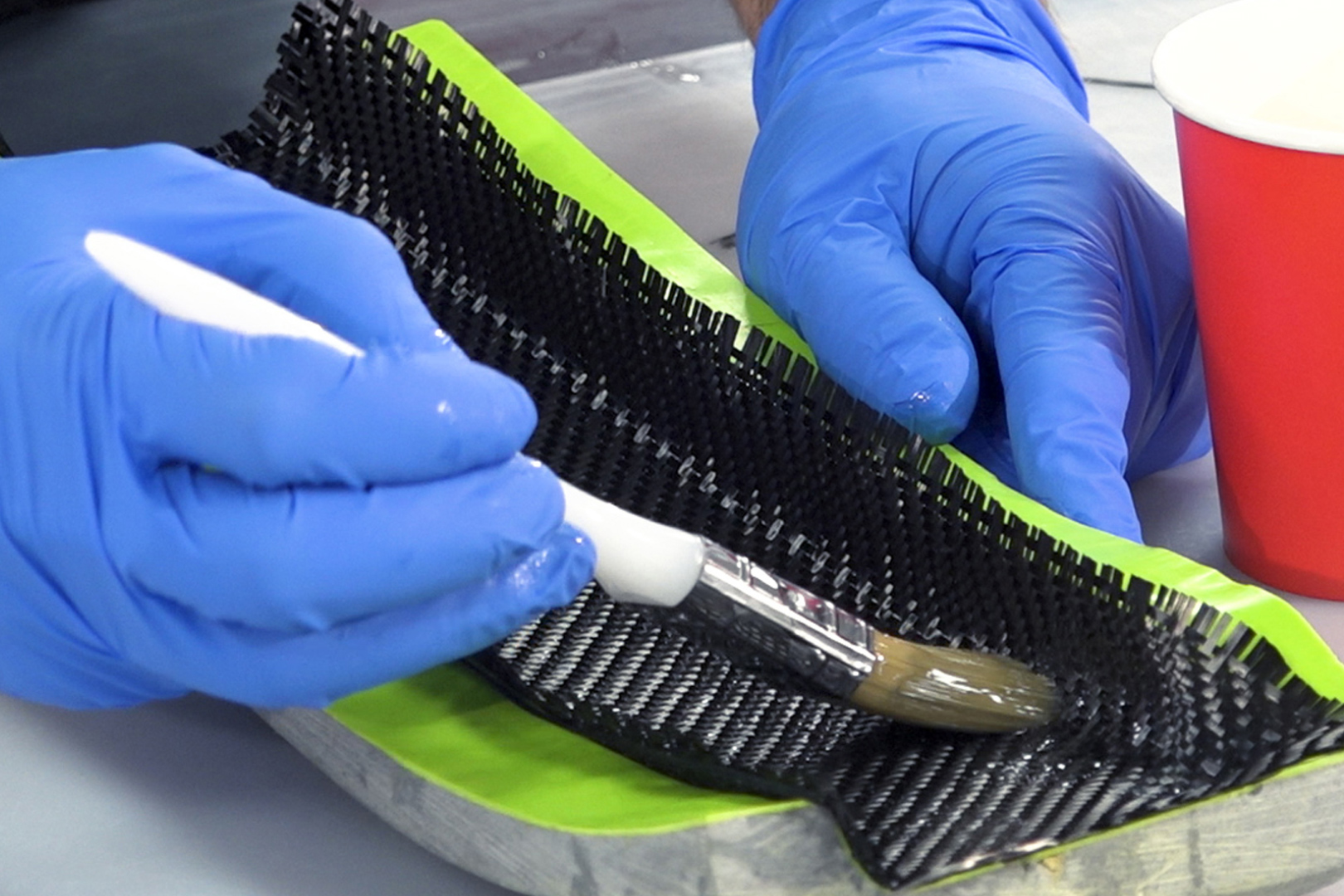 How to Hand Laminate & Vacuum Bag a Simple Carbon Fibre Part