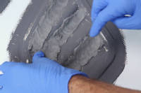 Apply EMP160 epoxy laminating paste