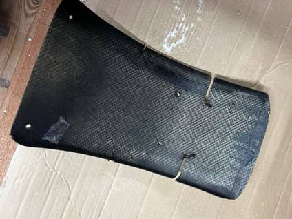 Mann Made Designs Cured Carbon Fibre Part