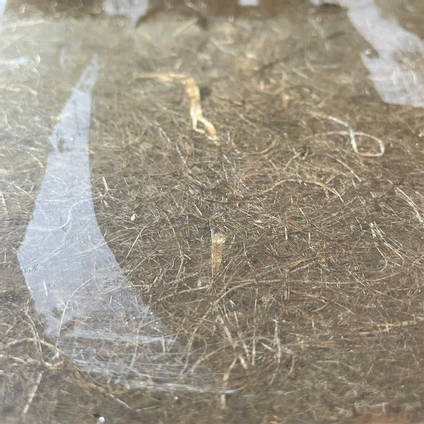 Natural Fibre Flax and Resin by Mini Dob8y