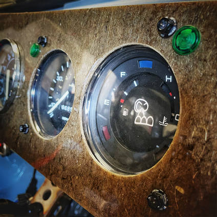 Hemp Fibre Dash Panel by Mini Dob8y