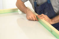 Setting up the baseboard and barriers