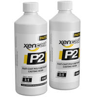 Xencast P2 Fast Cast Polyurethane Resin 1kg Kit Thumbnail
