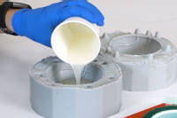 Rotocasting a sphere