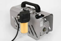EC4 Compact Composites Vacuum Pump shown with optional VF05 Vacuum Pump Filter Thumbnail