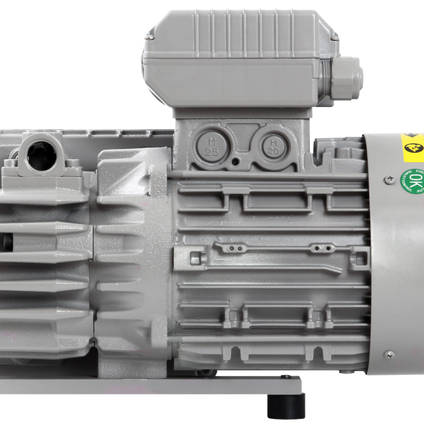 EC20 Industrial Vacuum Pump - End View 1