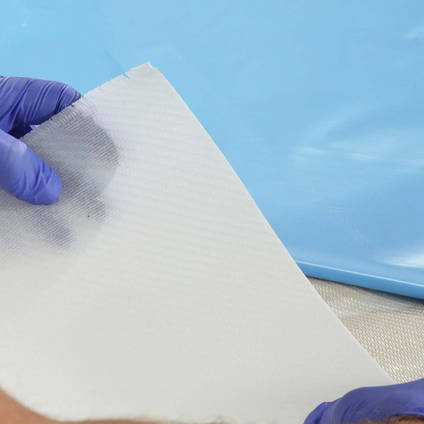 Laminating with XC130 280g 2x2 Twill Prepreg Glass Fibre