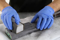 Flat the surface (120 - 240 grit)