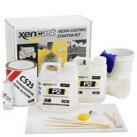 Xencast Resin Casting Starter Kit Contents Thumbnail