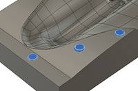 Drawing the Bush Locating Pads