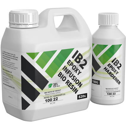 IB2 Epoxy Infusion Bio Resin 1kg